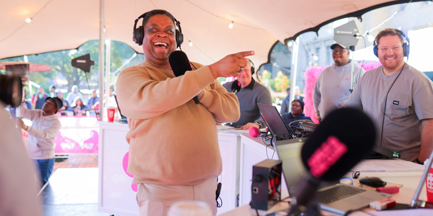 Anele and The Club on 947 invade Wits